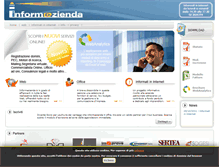 Tablet Screenshot of informazienda.org